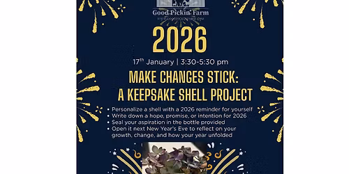 Make changes stick: A Keepsake Shell Project