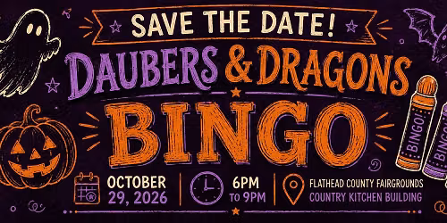 Daubers & Dragons BINGO Night - Halloween Edition