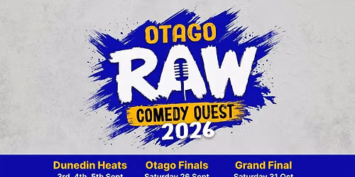 Otago Raw Comedy Quest 2026