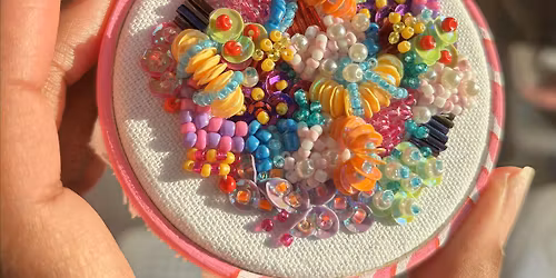 Bead Embroidery Ornament