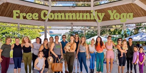 Free Community Yoga at Safety Harbor's Market on Main