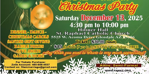 FAMAZ 18th Annual Christmas Party