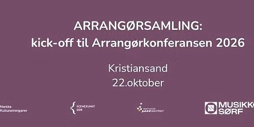 Arrang\u00f8rsamling: kick-off til Arrang\u00f8rkonferansen 2026