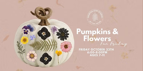 Fun Friday: Pumpkins & Flowers