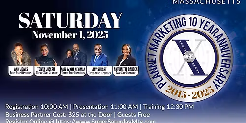 PlanNet Marketing 10 Year Anniversary (Boston)