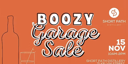 Boozy Garage Sale