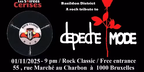 \ud83c\udf52 Basildon District (Depeche Mode rock tribute band) @ Rock Classic - 01\/11\/2025
