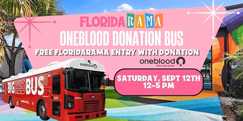 OneBlood Donation Bus at FloridaRAMA!
