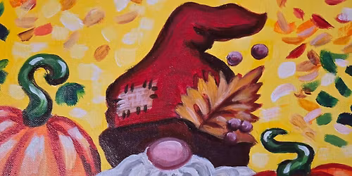Gnome, Sweet Gnome: Pumpkin Patch Paint Party