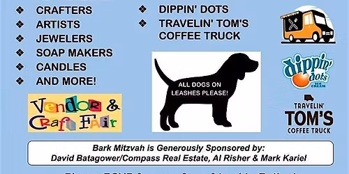 Bark Mitzvah & Pet and People holiday Shopping Craft Fair