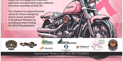 Shades of Pink Charity Ride - Open To Public - Woodhaven