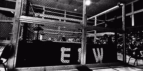 AMERICAN WRESTLING EPW DARLINGTON 20FT STEEL CAGE MATCH!