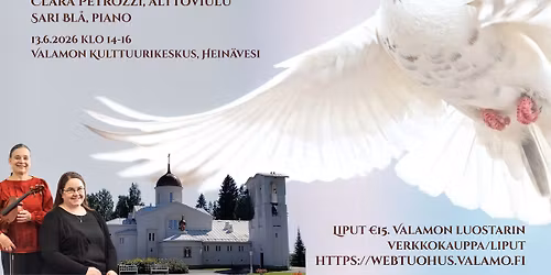 Soi rauhaa kellot Valamon \u2013 musiikkimatka hengellisyyteen ja kotimaan maisemiin