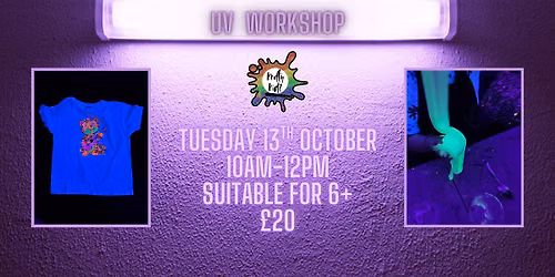 Krafty Kidz UV crafting session