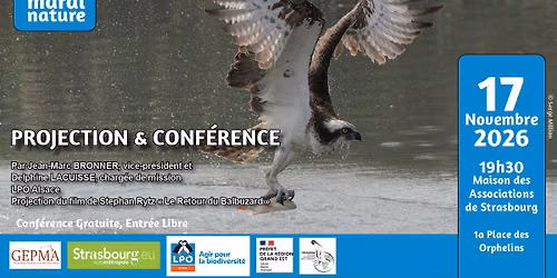 Conf\u00e9rence Mardi Nature : Le retour du Balbuzard p\u00eacheur