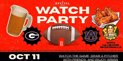 Georgia Football Watch Party