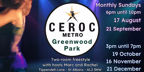 Greenwood Park on Sunday 21 December