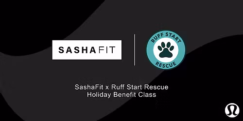 SashaFIT x Ruff Start Rescue Benefit Class