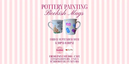 Pottery Painting: Bookish Mugs