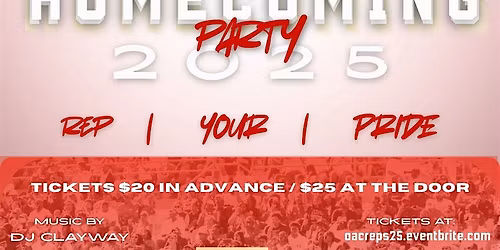 Homecoming Party 2025