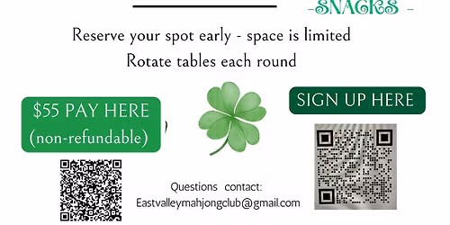 Shamrock Mahjong Tournament