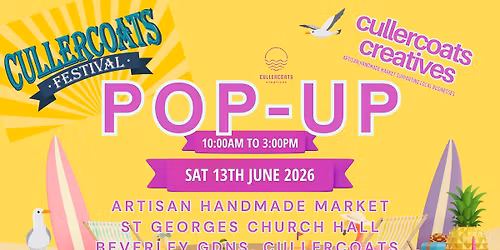 Cullercoats Festival 13th June | Craft Market