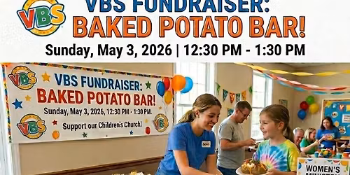 VBS Baked Potato Bar\/Women\u2019s Ministry Bake Sale