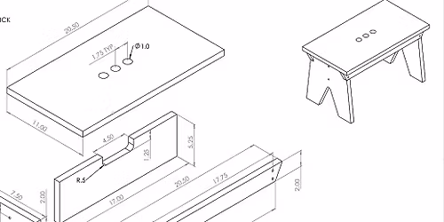 Woodworking Level I: Foot Stool