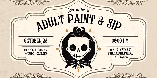 Spooky Adult Paint & Sip