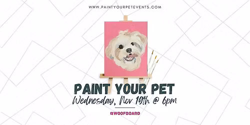 Paint Your Pet @ Woofboard