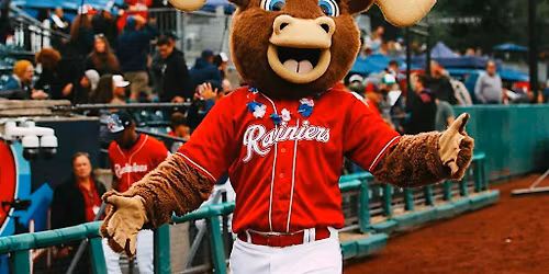 AEA DOES RAINIERS BASEBALL!