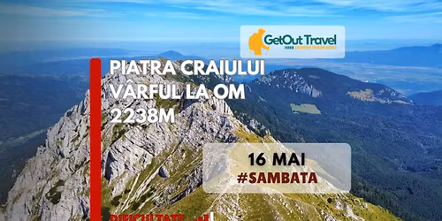 V\u00e2rful La Om 2238m - Piatra Craiului - Traseu Mediu-Dificil