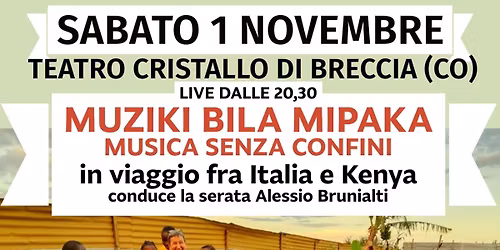 muziki bila mipaka, musica senza confini