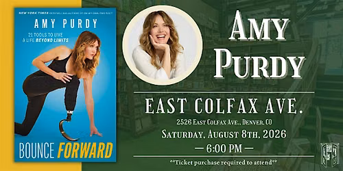Amy Purdy Live at Tattered Cover Colfax