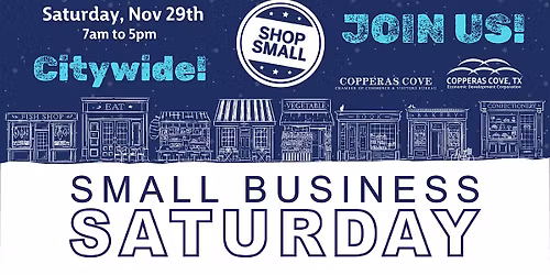 Copperas Cove Small Business Saturday Shopping Adventure!