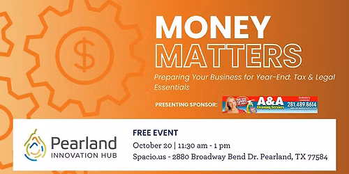 Money Matters : Get Year-End Ready: Tax & Legal Essentials