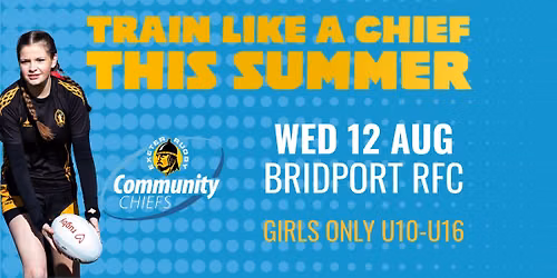 Bridport RFC - Girls Only - Train Like a Chief