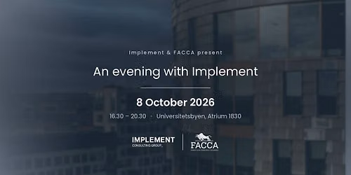 An evening with Implement
