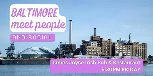 Baltimore Social and Language Exchange (Make New Friends) \u2728