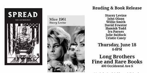 SPREAD and Mice 1961 Reading and Signing