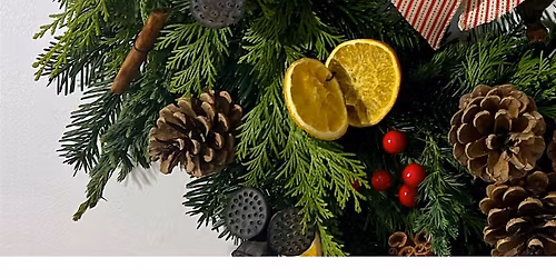 Christmas Wreath Workshop at Zero Degrees Bristol