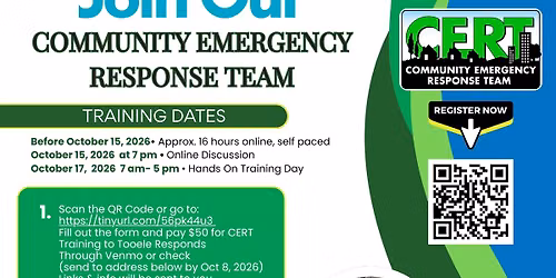 Community Emergency Response Team Training