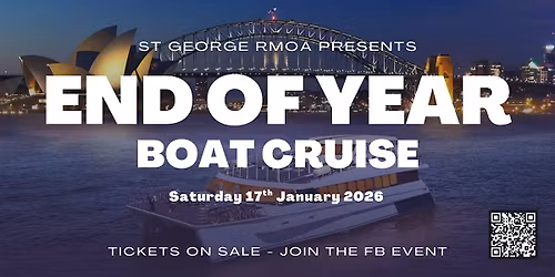 End of Year Boat Cruise - STG RMOA