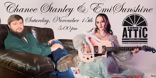 EmiSunshine and Chance Stanley at Eddie's Attic, Decatur, GA