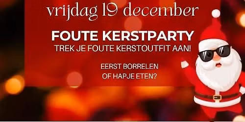FOUTE KERSTPARTY