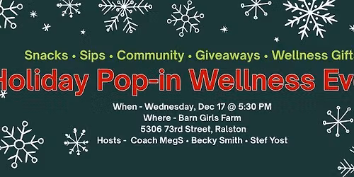 Holiday Pop-In Wellness Event
