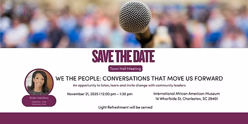 Save the Date: We the People, Conversations that Move Us Forward