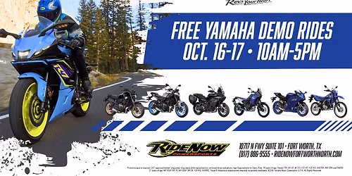 Yamaha On-Road Demo Event