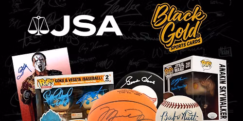 JSA at Black Gold Sports Cards