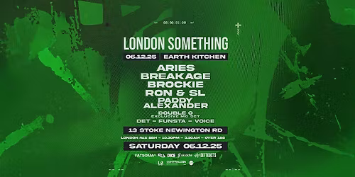 Drum & Bass London: Aries, Breakage, Brockie, Det + More